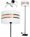 ADEX Állólámpa Nappaliba Hálószoba Padló Led E27 Lámpabúra 35CM (LAMPA STOJĄCA DO SALONU POKOJU ABAŻUR 35CM )