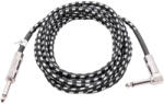 VHBW Gitár Audio Kábel - 6, 35 mm Audio Aljzathoz kompatibilis, 3 m, Egyenes Szögletes, Fonott