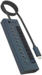 RaidSonic Docking Station Icy Box IB-HUB1450-C31 10 Port Hub mit 48W Netzteil (61171)
