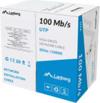 Lanberg Cablu de retea Lanberg LCU5-10CC-0305-BK, 305m, Black (lcu5-10cc-0305-s)