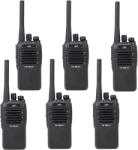 PNI Kit 6 statii radio portabile PNI PMR R17 446MHz 0.5W 16 canale PMR (pni-r17-6) Statii radio
