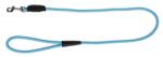 Kerbl Rope Leash Seoul - Повод за куче въже, неон 8 mm х 100 mm, син, Германия 80229