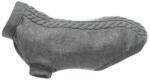 TRIXIE Jersey Kenton XS - Модерен пуловер за кучета, 27 см. - сив