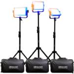 Dracast Kit Iluminare Dracast LED500 Plus Series Bi-Color 3 Lampi