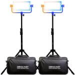 Dracast Kit Iluminare LED 3200K - 5600K Dracast Plus Series LED500 - Bi-Color 2 Light Kit