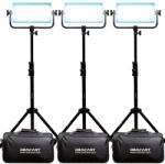 Dracast Kit Iluminare Dracast LED500 Plus Series Daylight 3 Lampi