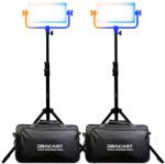 Dracast Kit Iluminare Dracast LED500 Pro Series Bi-Color 2 Lampi
