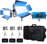 Dracast Kit Iluminare Dracast LED1000 X Series Daylight 3 Lampi cu Valiza Rigida