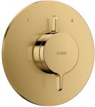 Hansgrohe One - Rejtett csaptelep, 2 készülékhez, polírozott arany 48415990 (48415990)