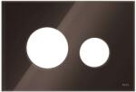 Tece TECEloop - TECEloop süllyesztett vezérlőfedél, kávébarna üveg 9240678 (9240678)