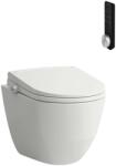 Laufen Cleanet Pro - Elektronikus bidé kerámiával, fali, Rimless, SoftClose, fehér H601890000S002 (H601890000S002)