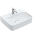 Villeroy & Boch Finion - Mosdókagyló rejtett túlfolyóval, 600x470 mm, CeramicPlus, alpesi fehér 416864R1 (416864R1)