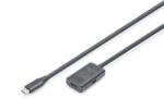 ASSMANN DA-73108 USB kábel USB 3.2 Gen 1 (3.1 Gen 1) 5 M USB C Fekete (DA-73108)