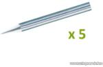 SMA FPH 6 Egyenes hegy forrasztópákához, 6 mm, 5 db / csomag