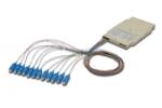 DIGITUS Tavă de îmbinare a fibrelor optice cu 12 pigtail-uri SC colorate (UPC), MM OM3 50/125, 2 m, LSZH (A-96522-02-UPC-3)