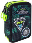 COOLPACK - Jumper 3 felszerelt 3 emeletes tolltartó - Badges Boys - Green (B67151) (B67151)