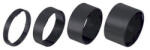 BBB A-head alátét BHP-36 LightSpace, ultrakönnyű alumínium távtartó, 1 1/8" villanyakra, matt fekete, 4 darabos szett (5/10/15/20mm)