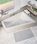 Niagara Wellness Amor 180×130 aszimmetrikus kád (jobbos vagy balos)