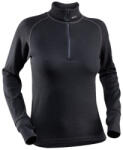 Devold Expedition Woman Zip Neck női garbó L / fekete