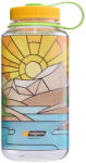 Nalgene Wide Mouth 1l Clear Stained Glass kulacs sárga