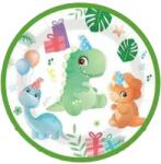  Dínós party tányér 10db