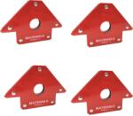 MATEWELD Hungary összeállító hegesztő mágnes 22kg 45°-90°-135° (közepes) - 4 db (MWH22MAGNET04)