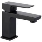 INVENA Mosdó csaptelep leeresztő szeleppel, fekete (BU-09-004-A)