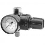 VOREL Valva reducere presiune 3/8 (10mm), 12 bar, cu manometru, Vorel 81562
