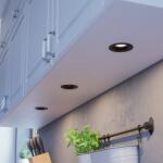 EGLO 902278 - комплект 3xLED димируемо вградено таванно осветително тяло SALICETO LED/4, 8W/230V Ø8, 8cm черно (EG902278)