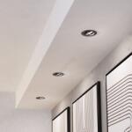 EGLO 902281-комплект 3xLED димируемо вградено таванно осветително тяло SALICETO LED/6, 4W/230V диам. 8, 8cm черно (EG902281)