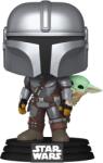 Funko Figurină Funko POP! Television: The Mandalorian - The Mandalorian with Grogu #818 (111458) Figurina