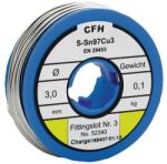CFH Aliaj de lipit CFH WL 340, cositor pentru lipire moale, diametru 3 mm, 100 g