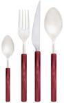 Casa Bugatti 24 darabos evőeszközkészlet, Casa Bugatti, Mediterra, piros