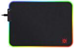 Defender Gaming egérpad Black L Light 3503004 mm, RGB