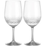 Brunner Set 2 White Wineglass Цвят: бял
