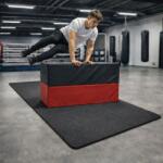 FD Tornaszőnyeg XXL 210 × 110 × 2 cm fekete (8594214030936) - kokiskashop