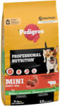 PEDIGREE 12kg Pedigree Professional Nutrition Mini Adult marha & zöldség száraz kutyatáp