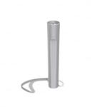 Hama LED zseblámpa FL120, batteries, aluminium, 3 modes (00228601) (00228601)