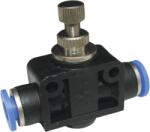 Adler Пневматичен съединител AUTO с контролен клапан 6mm (0118.08)