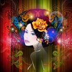 MÉDIA Portrévászon arcfestés, kreatív, művészet, festmény, 80 x 80 cm (TABIMG9815)