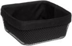 Secret de Gourmet® Mayaj kenyérkosár, fekete acél, 25, 5 x 25, 5 x 11, 5 cm (169227)