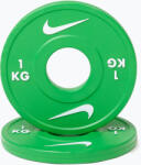 Nike Strength Terhelés Nike Strength Change Plates 2 x 1 kg green/white Súlytárcsa