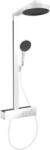 Hansgrohe Rainfinity zuhanyszett Showerpipe 250, 1jet EcoSmart, Showertablet 350, matt fehér (HG-28742700)