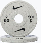 Nike Strength Terhelés Nike Strength Grind Change Plates 2 x 2 kg wolf grey Súlytárcsa