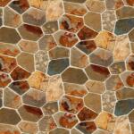 Blueback MAT Többszínű rombusz kő falfestmény, 350 x 200 cm (BBIMG3702)