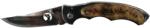 Elk Ridge Kés-kés, rozsdamentes acél, természet, Elk Ridge, Szarvaskés, 19.5 cm (A122)