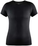 Craft Pro Dry Nanoweight Black/Black Női póló XL