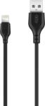 XO NB 103 USB-A apa - Lightning apa Adat- és töltőkábel 1m - Fekete (GSM094465) (GSM094465)