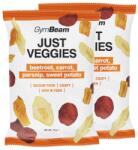 GymBeam - Just Veggies - Zöldség Chips Mix - 2 X 75 G