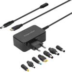 Krüger&Matz Univerzális laptop tápegység Power Delivery Kruger&Matz 45W 7 csatlakozóval (PROD100LEC-KM1450-45)